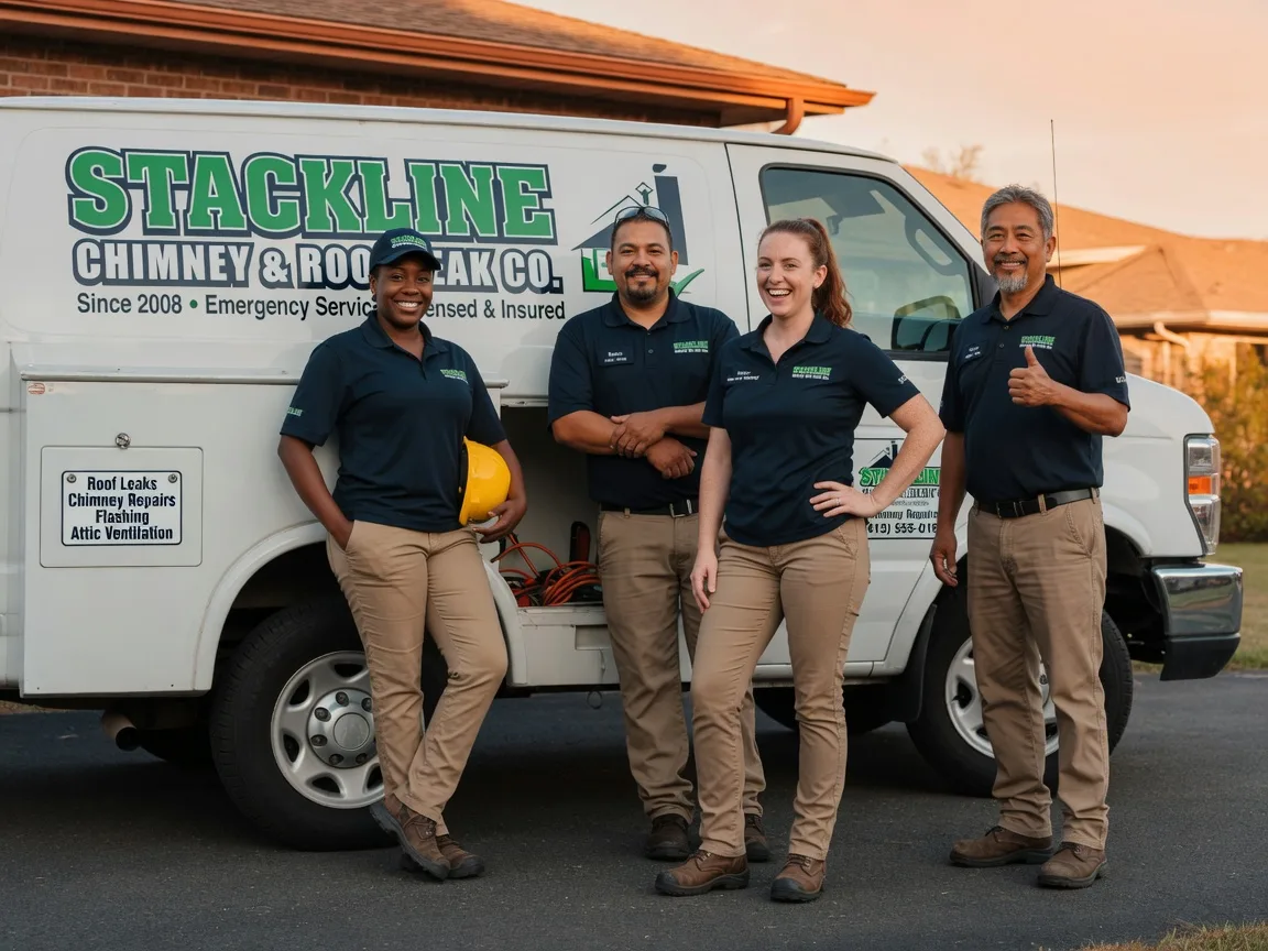 Chimney flashing repair company in Scappoose, OR